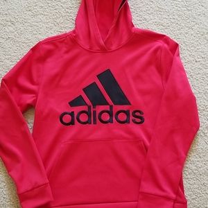 Boys Adidas Hooded Sweatshirt